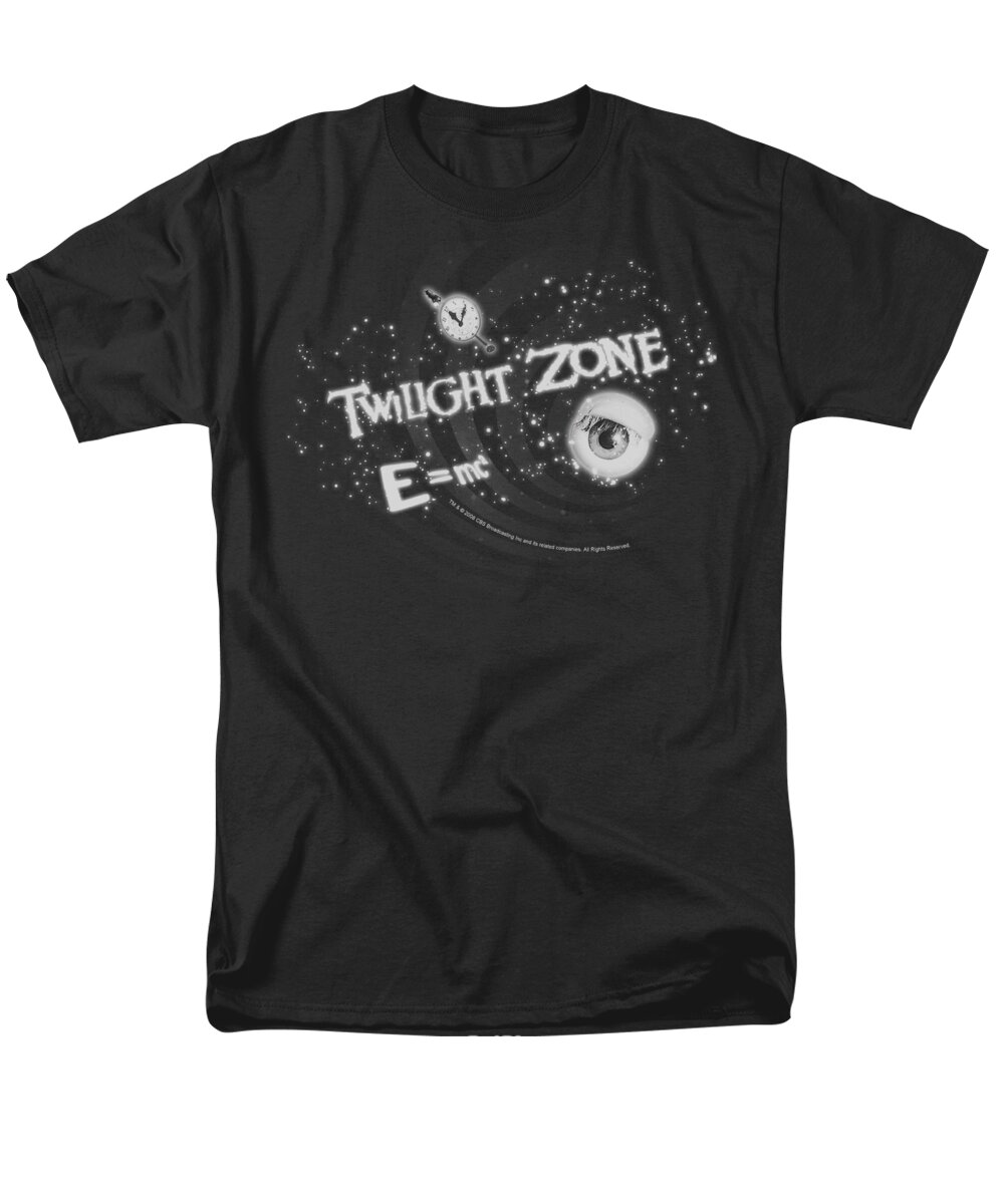 Twilight Zone Men's T-Shirt (Regular Fit) featuring the digital art Twilight Zone - Another Dimension by Brand A