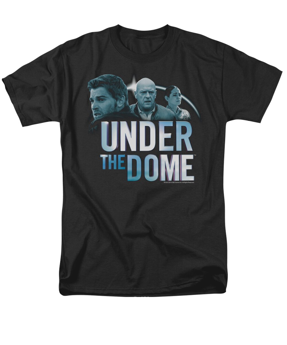 Under The Dome Men's T-Shirt (Regular Fit) featuring the digital art Under The Dome - Character Art by Brand A