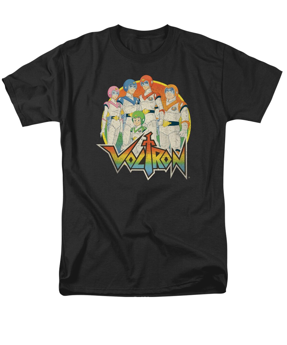  Men's T-Shirt (Regular Fit) featuring the digital art Voltron - Group by Brand A
