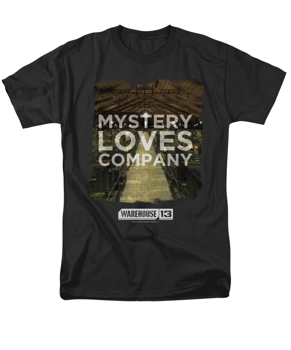 Warehouse 13 Men's T-Shirt (Regular Fit) featuring the digital art Warehouse 13 - Mystery Loves by Brand A
