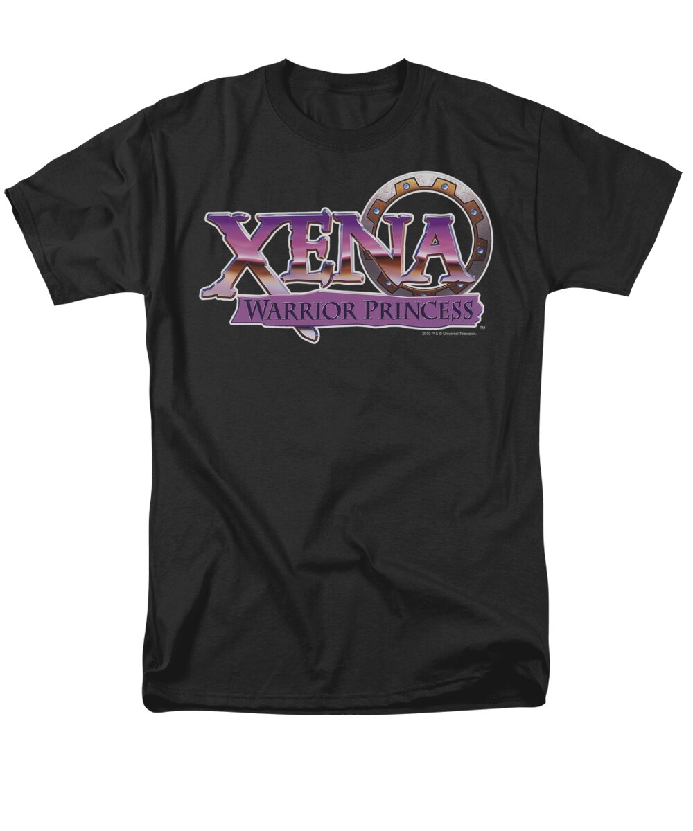 Xena Men's T-Shirt (Regular Fit) featuring the digital art Xena - Logo by Brand A