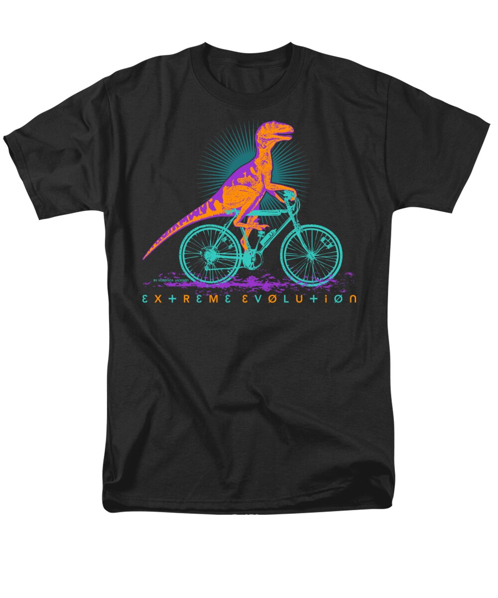 Bike Men's T-Shirt (Regular Fit) featuring the digital art Extreme evolution by Veronica Jackson