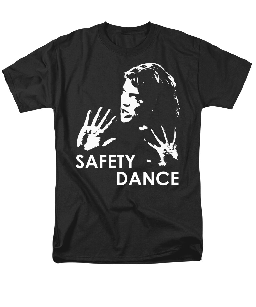 Safety Dance Men's T-Shirt (Regular Fit) featuring the digital art Safety Dance by Megan Miller