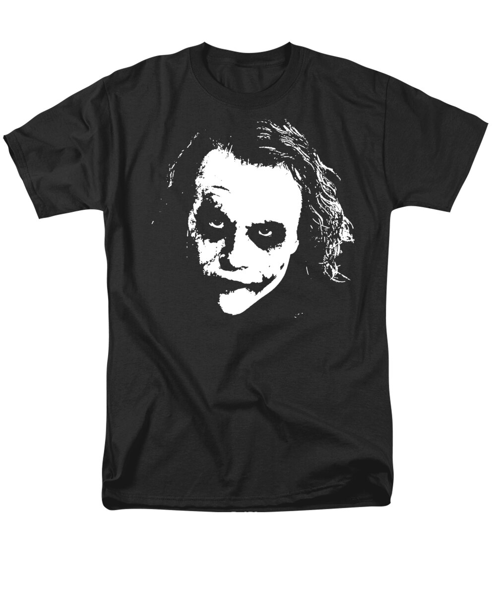 Joker Men's T-Shirt (Regular Fit) featuring the digital art Joker by Megan Miller