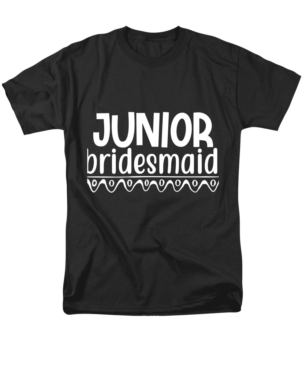 Bridesmaid Men's T-Shirt (Regular Fit) featuring the digital art Junior Bridesmaid by Jacob Zelazny