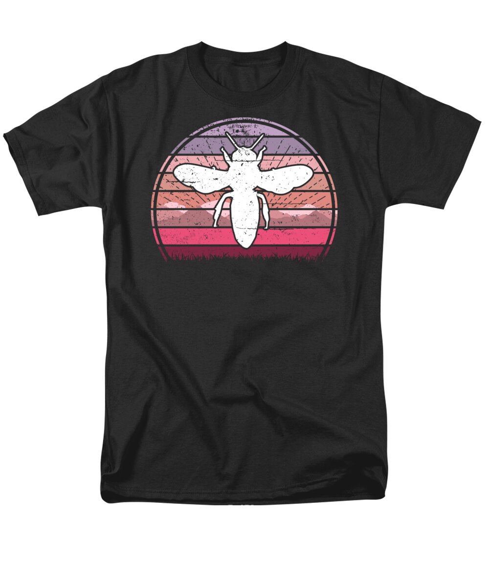 Sunset Men's T-Shirt (Regular Fit) featuring the digital art Sunset Fly by Megan Miller