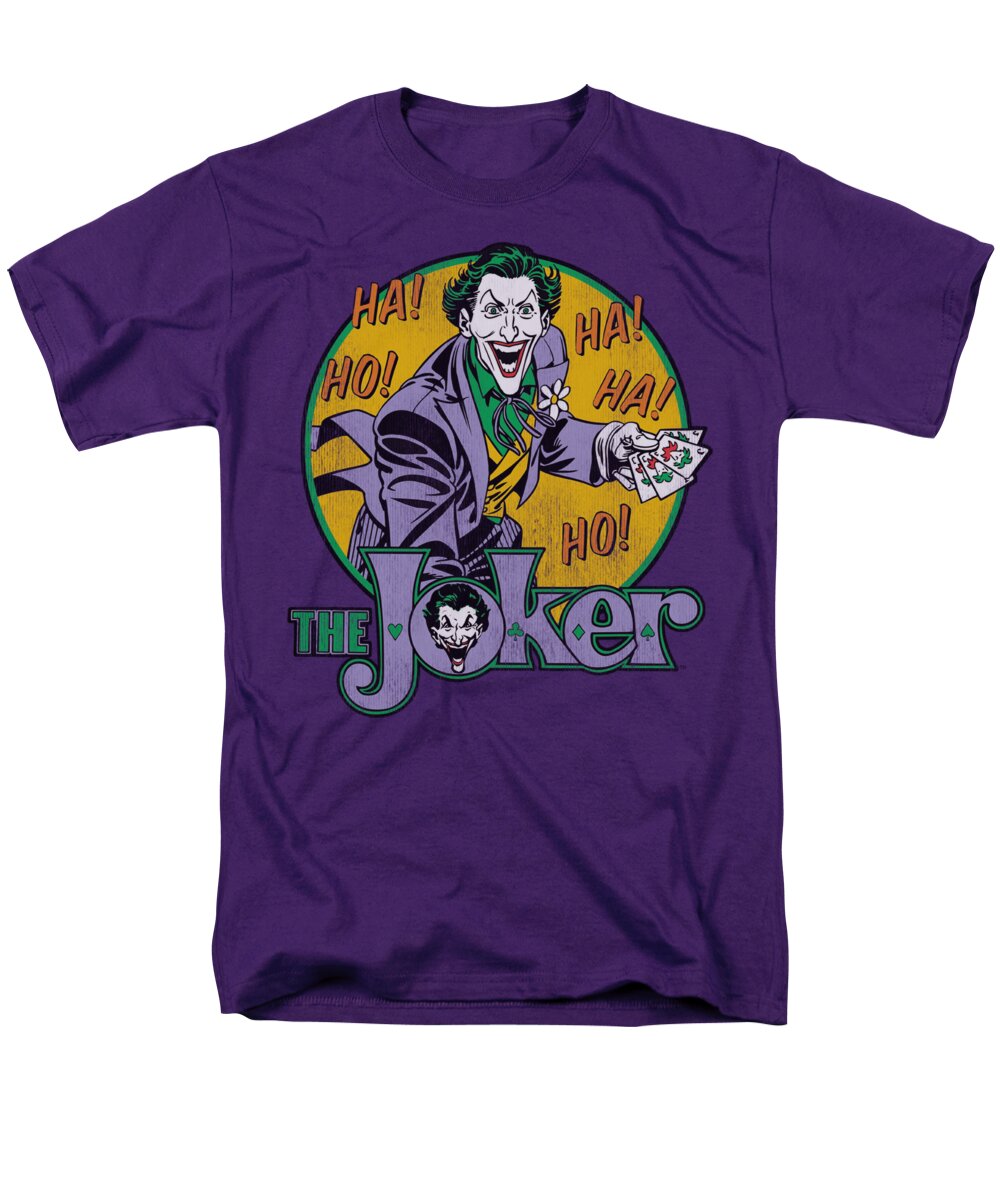 Dc Comics Men's T-Shirt (Regular Fit) featuring the digital art Dc - The Joker by Brand A