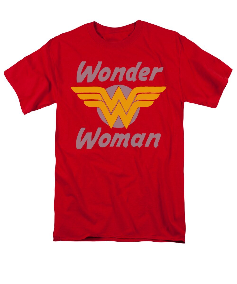 Dc Comics Men's T-Shirt (Regular Fit) featuring the digital art Dc - Wonder Wings by Brand A