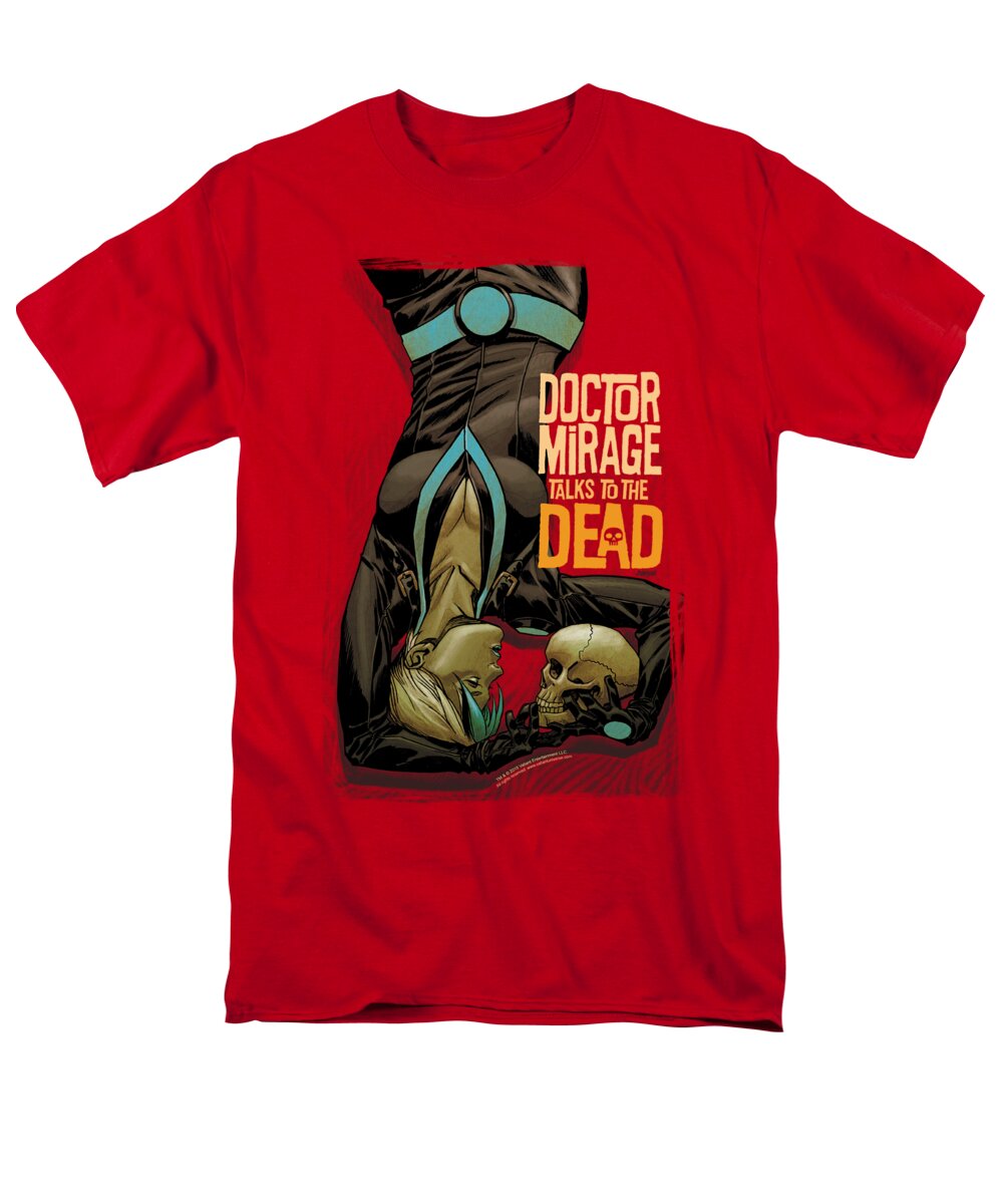  Men's T-Shirt (Regular Fit) featuring the digital art Doctor Mirage - Talks To The Dead by Brand A