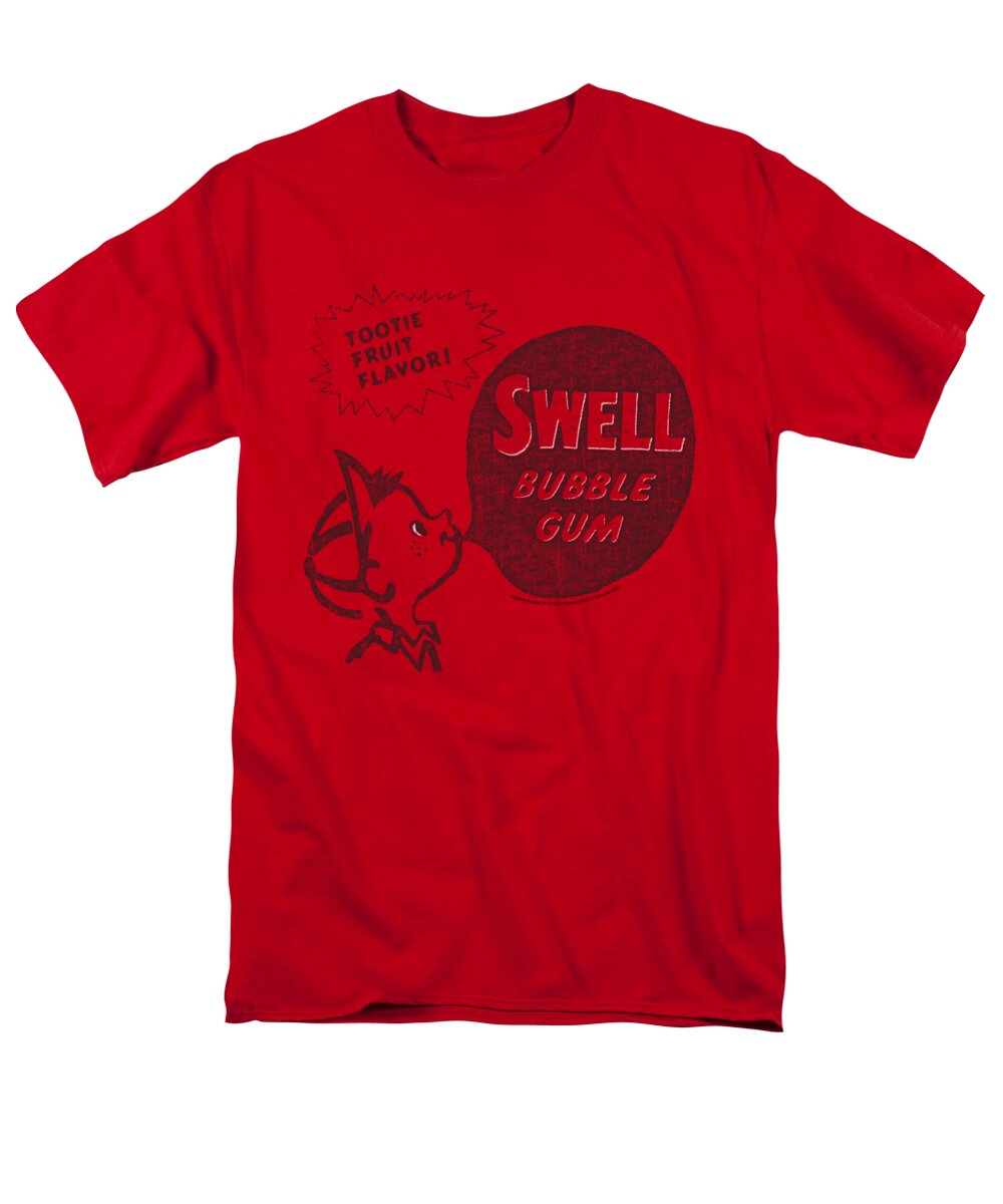 Dubble Bubble Men's T-Shirt (Regular Fit) featuring the digital art Dubble Bubble - Swell Gum by Brand A