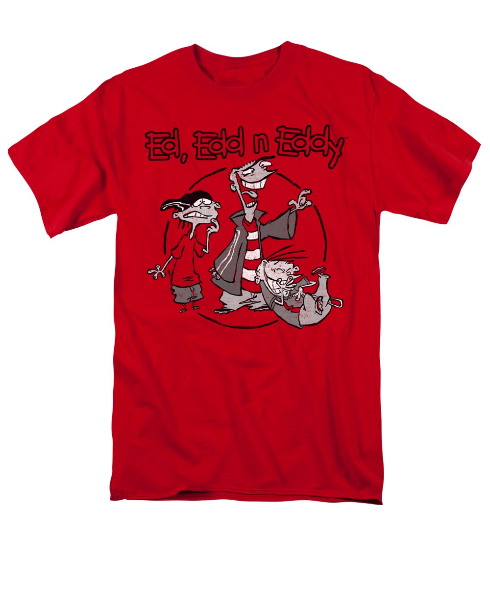  Men's T-Shirt (Regular Fit) featuring the digital art Ed Edd N Eddy - Gang by Brand A