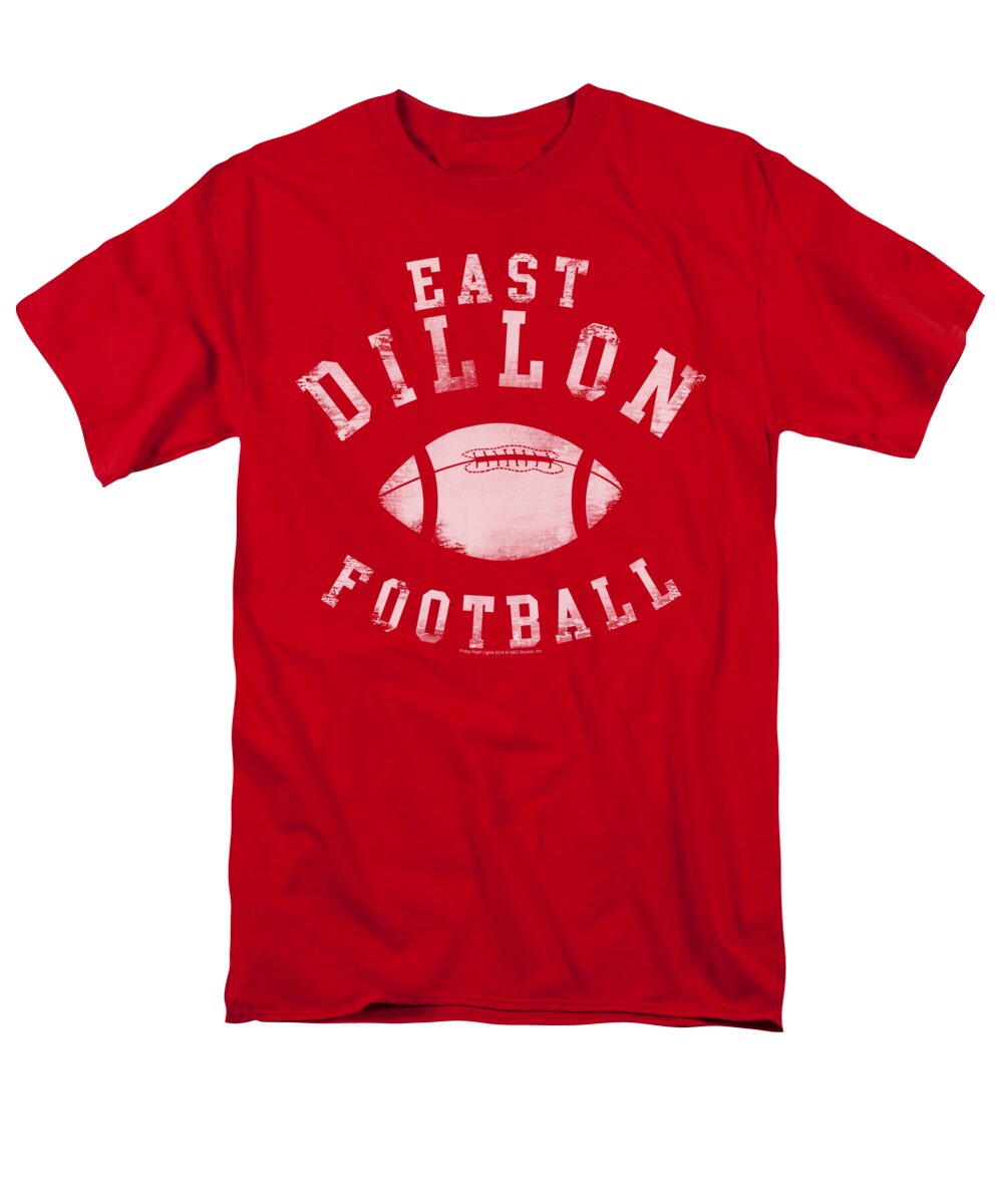 Friday Night Lights Men's T-Shirt (Regular Fit) featuring the digital art Friday Night Lts - East Dillon Football by Brand A