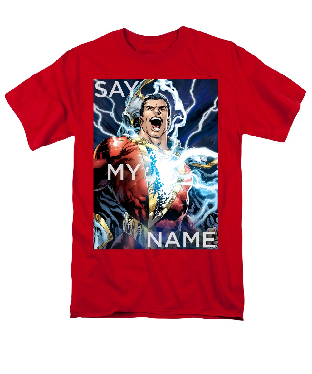  Men's T-Shirt (Regular Fit) featuring the digital art Jla - Say My Name by Brand A
