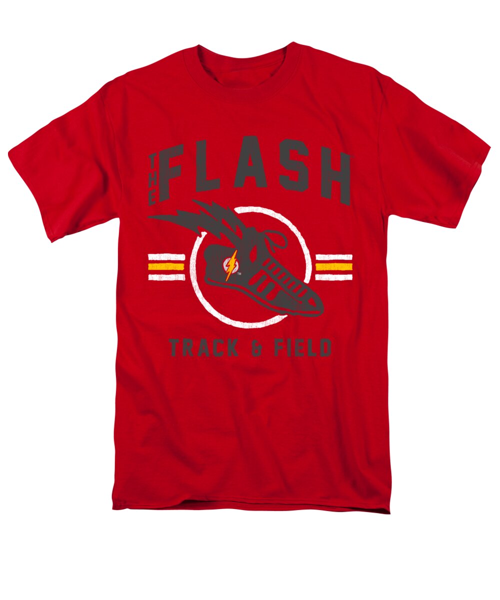  Men's T-Shirt (Regular Fit) featuring the digital art Jla - Track And Field by Brand A