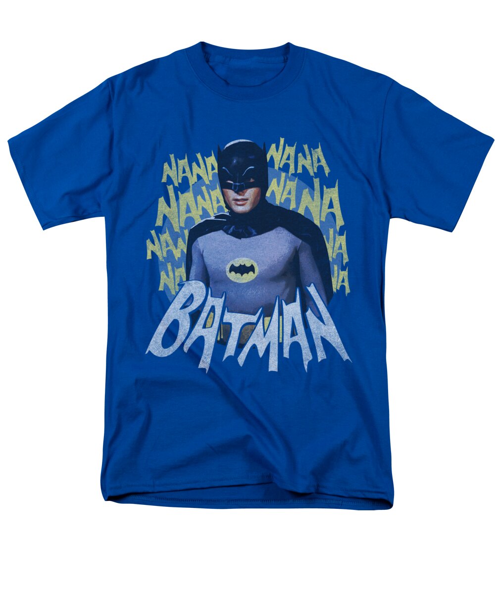 Batman Men's T-Shirt (Regular Fit) featuring the digital art Batman Classic Tv - Theme Song by Brand A