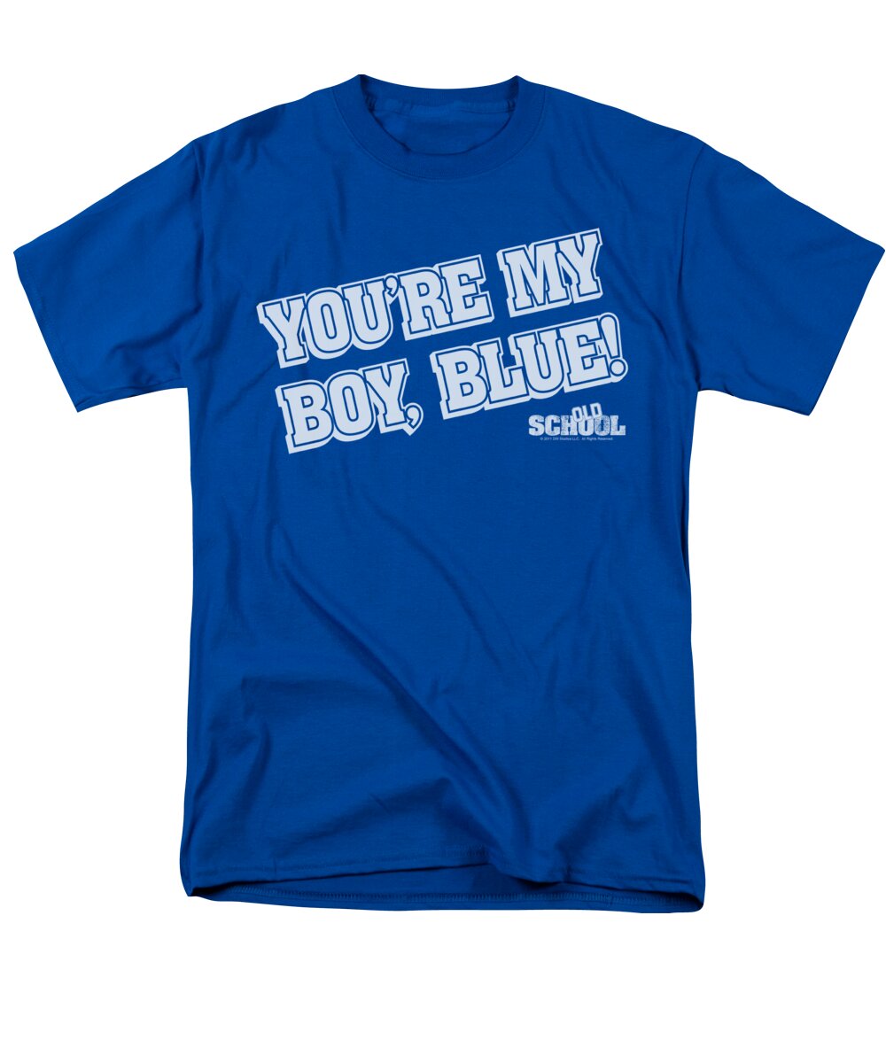 Old School Men's T-Shirt (Regular Fit) featuring the digital art Old School - My Boy Blue by Brand A