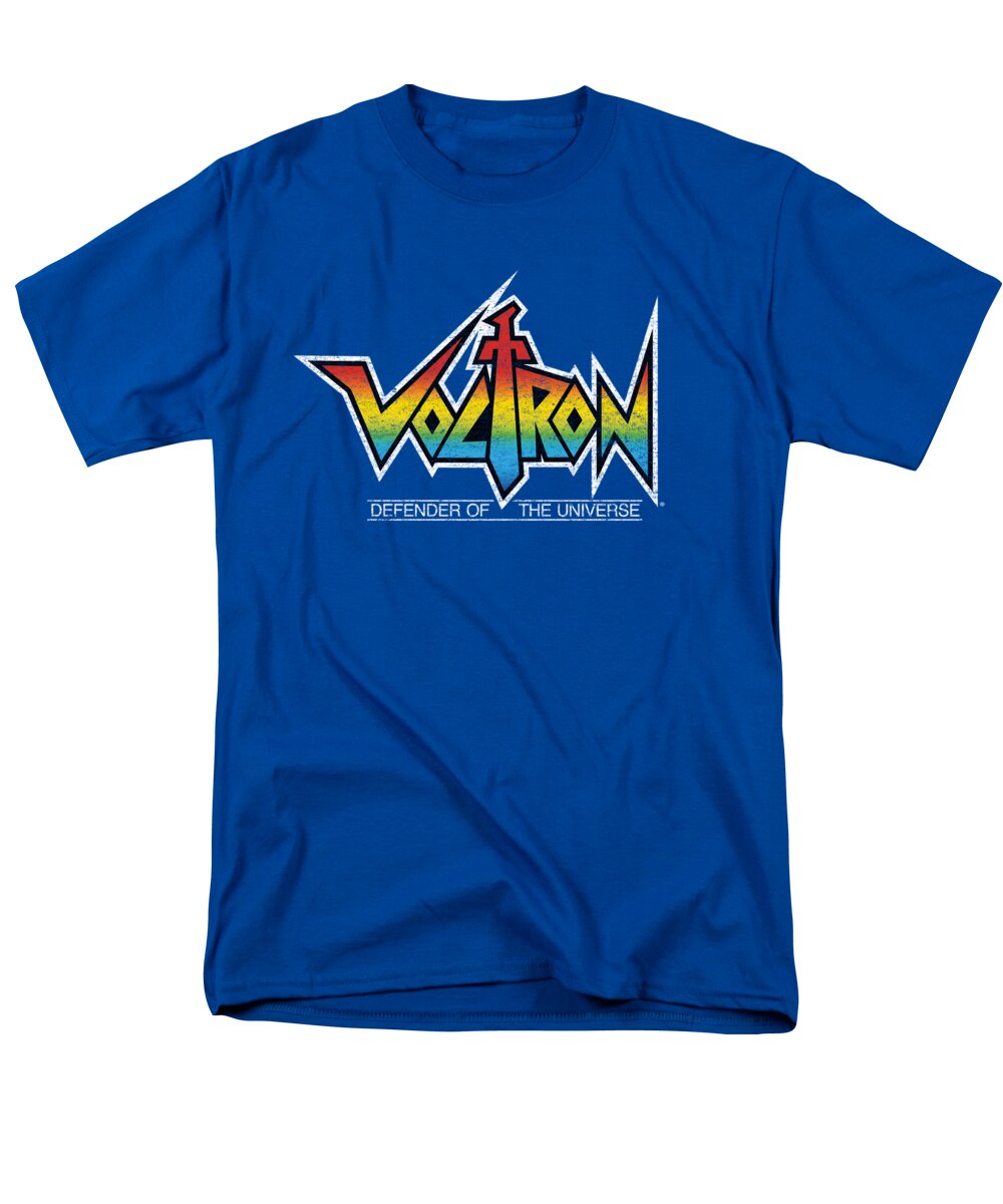  Men's T-Shirt (Regular Fit) featuring the digital art Voltron - Logo by Brand A