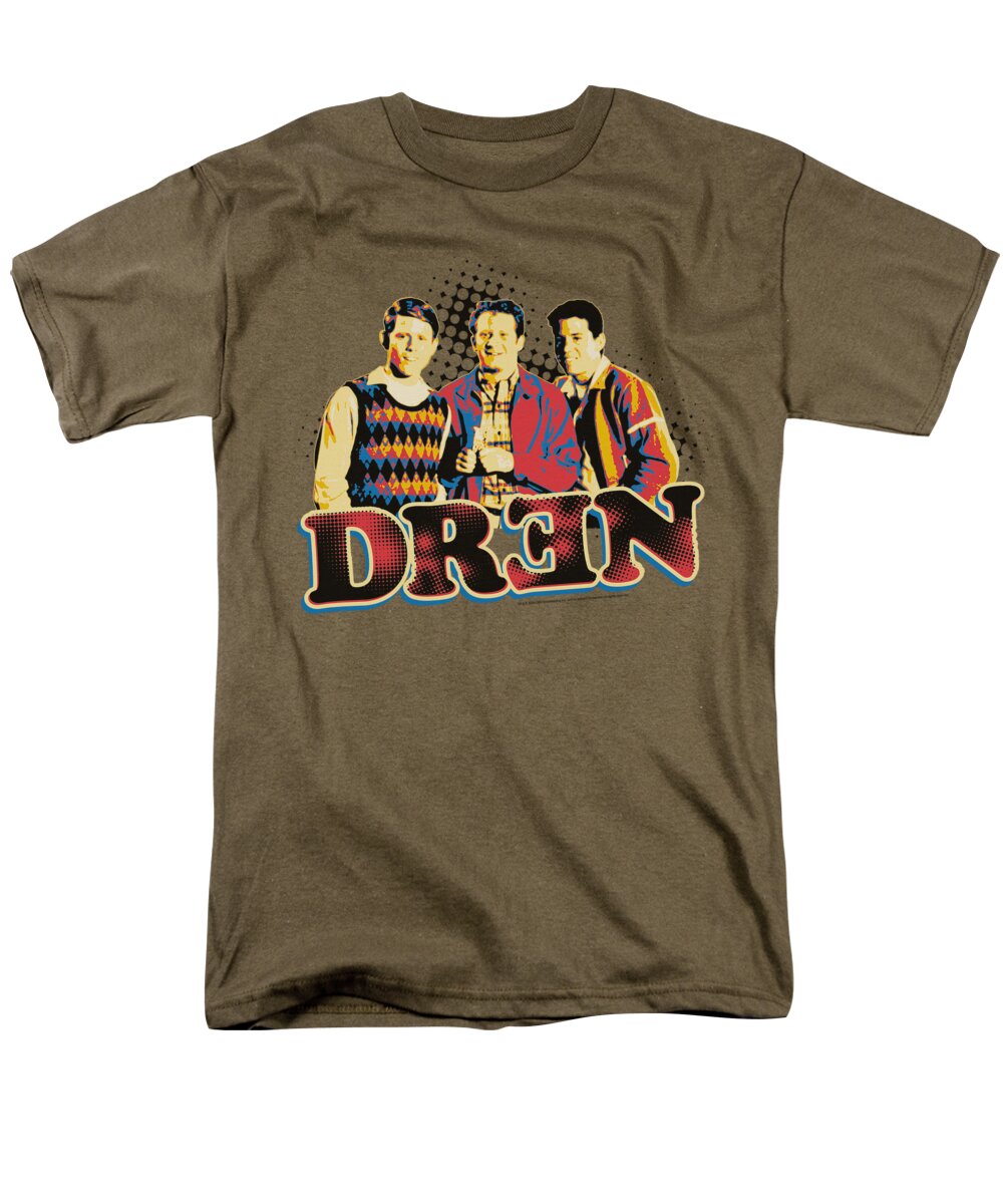 Happy Days Men's T-Shirt (Regular Fit) featuring the digital art Happy Days - Dren by Brand A