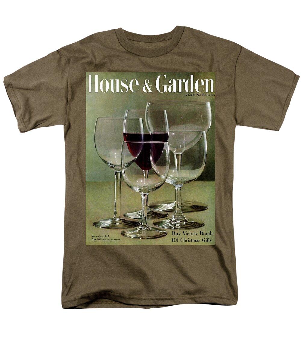House And Garden Men's T-Shirt (Regular Fit) featuring the photograph House And Garden Cover by Haanel Cassidy