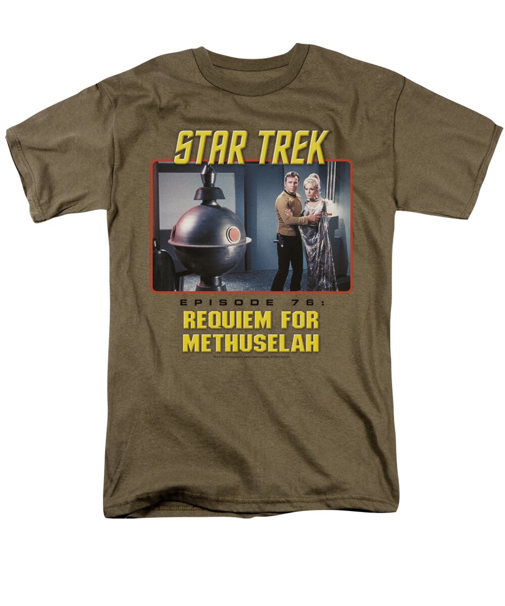 Star Trek Men's T-Shirt (Regular Fit) featuring the digital art St Original - Requiem For Methuselah by Brand A
