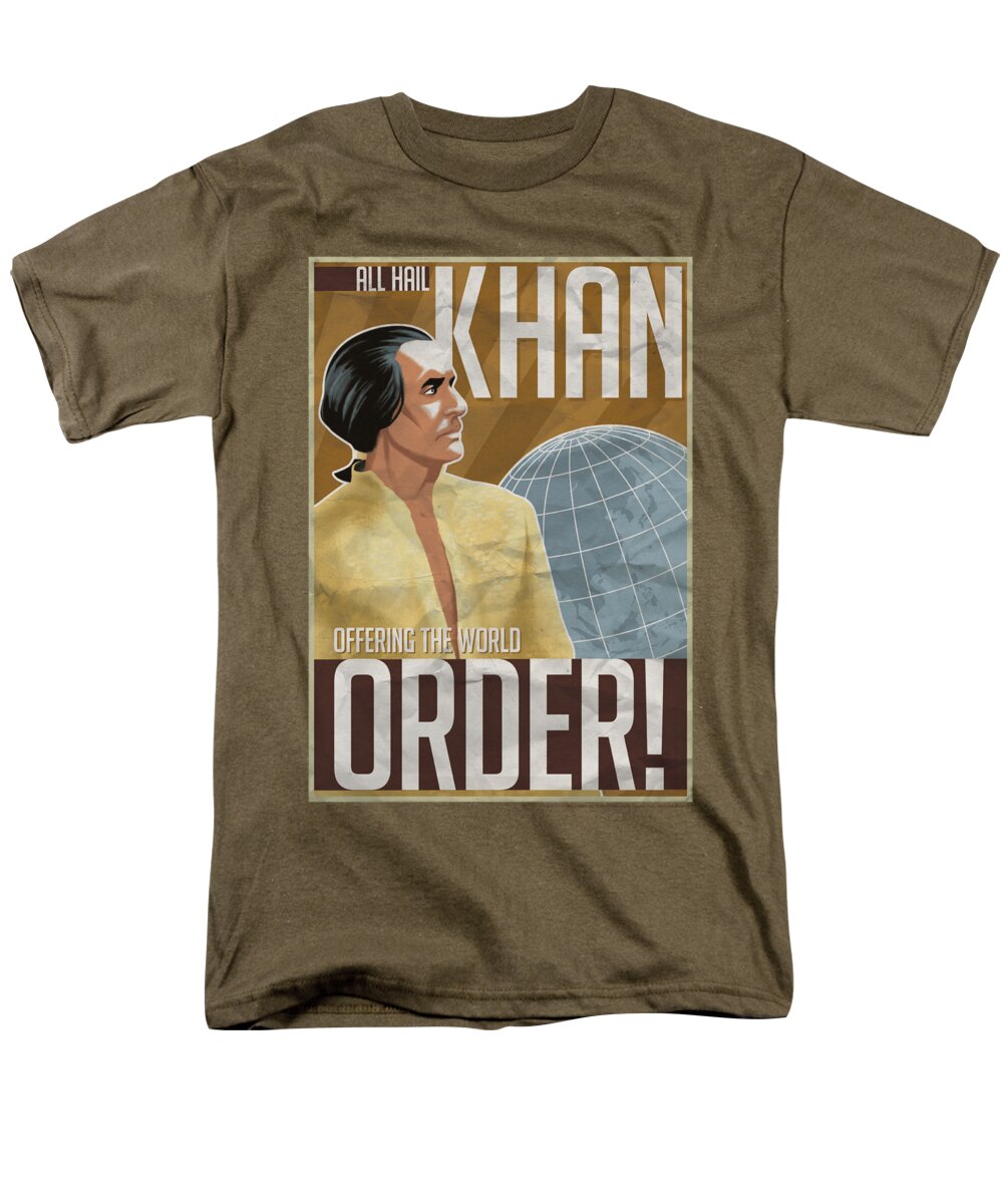 Star Trek Men's T-Shirt (Regular Fit) featuring the digital art Star Trek - World Order by Brand A