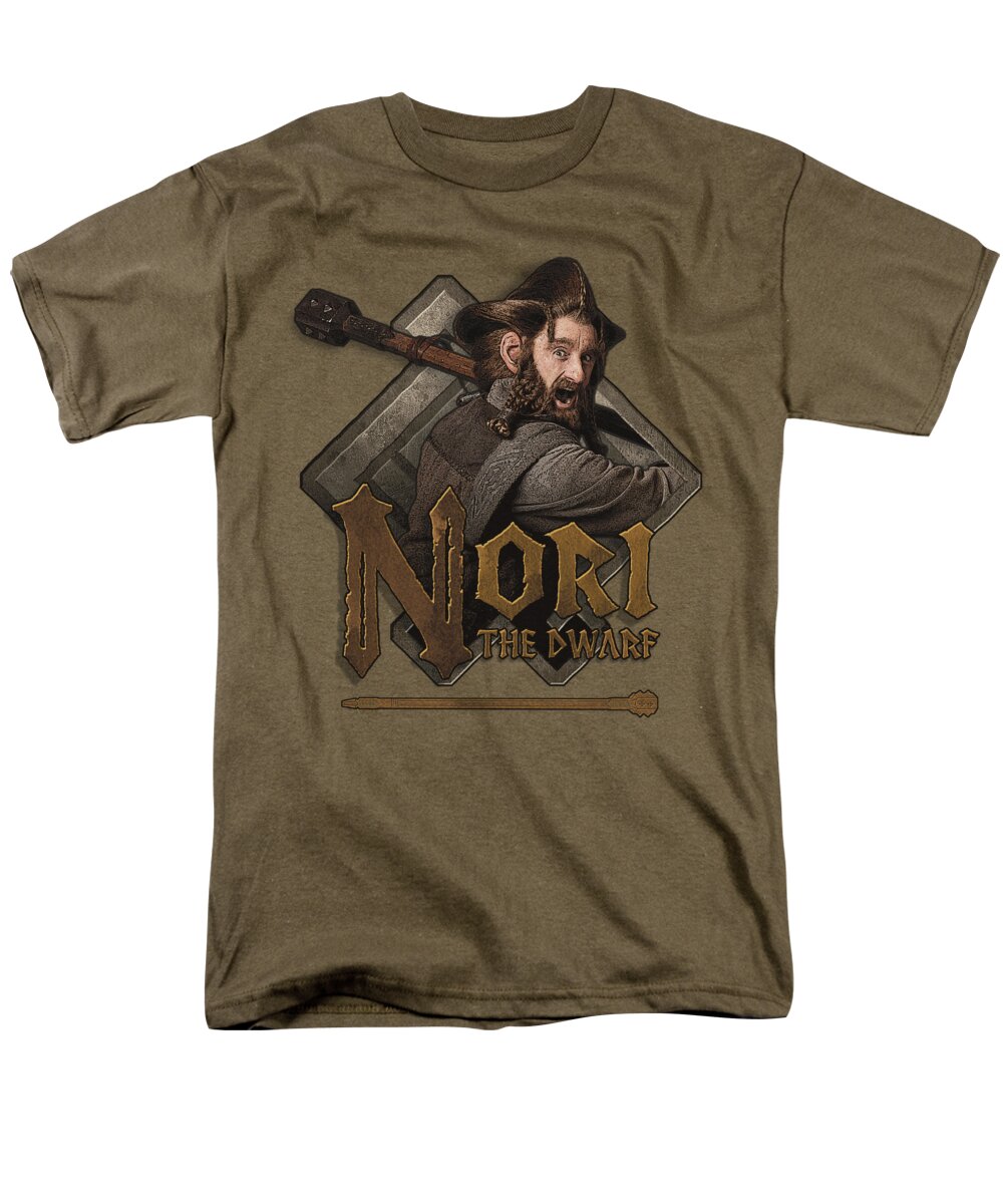 The Hobbit Men's T-Shirt (Regular Fit) featuring the digital art The Hobbit - Nori by Brand A