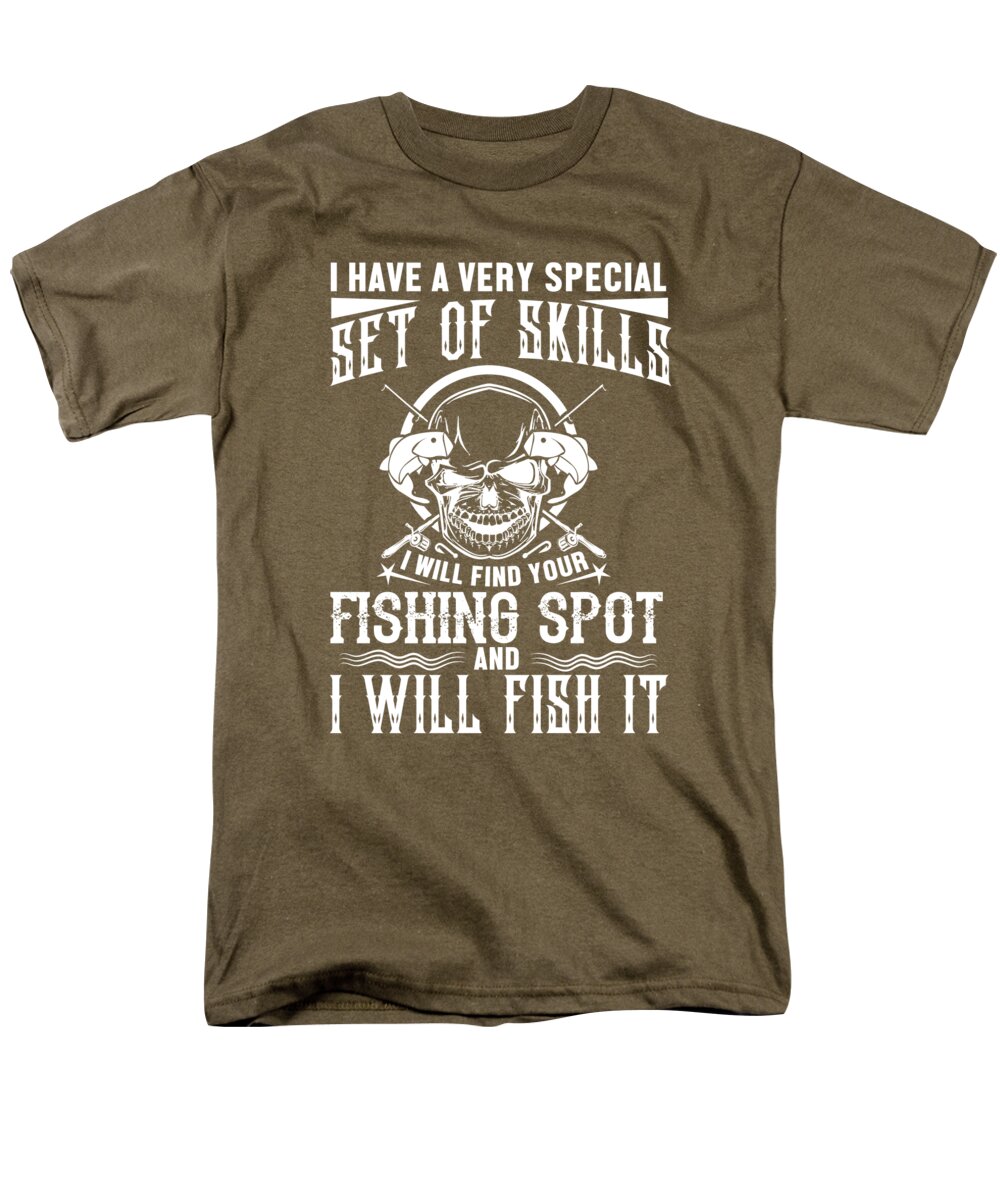 Funny Gift Fishing I Have A Very Special Set Of Skill T-Shirt by Jeff  Creation - Pixels