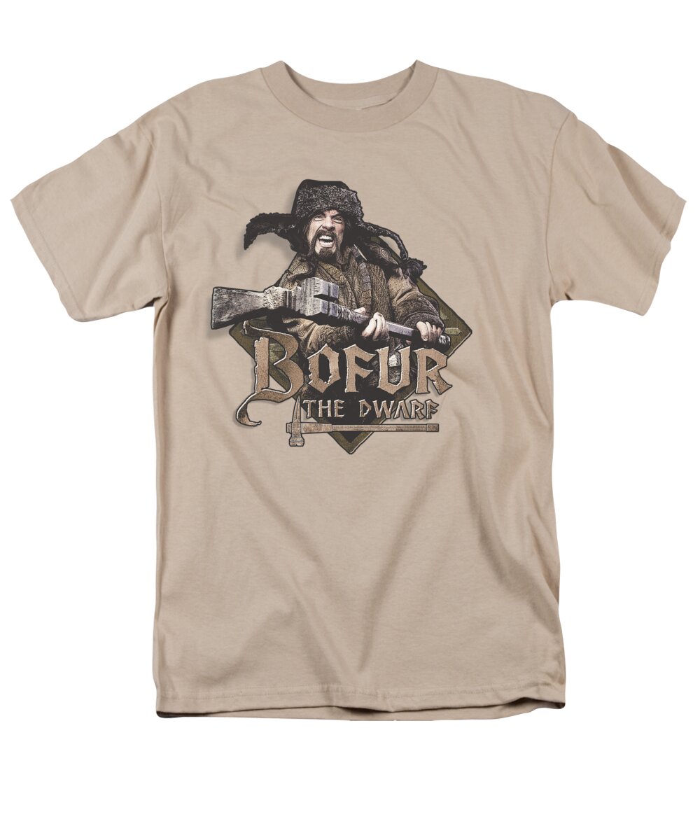 The Hobbit Men's T-Shirt (Regular Fit) featuring the digital art The Hobbit - Bofur #1 by Brand A