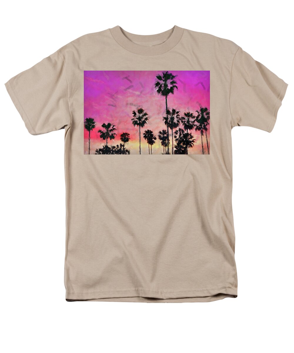 Beach AM Instaprints FineArtPrints by - Los Angeles, Venice T-Shirt 05 -