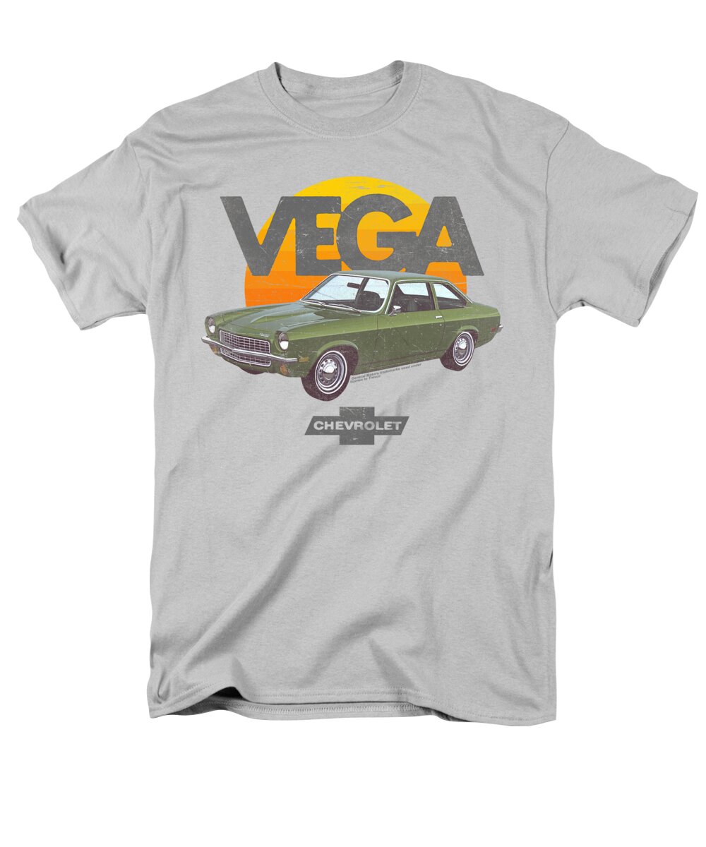  Men's T-Shirt (Regular Fit) featuring the digital art Chevrolet - Vega Sunshine by Brand A
