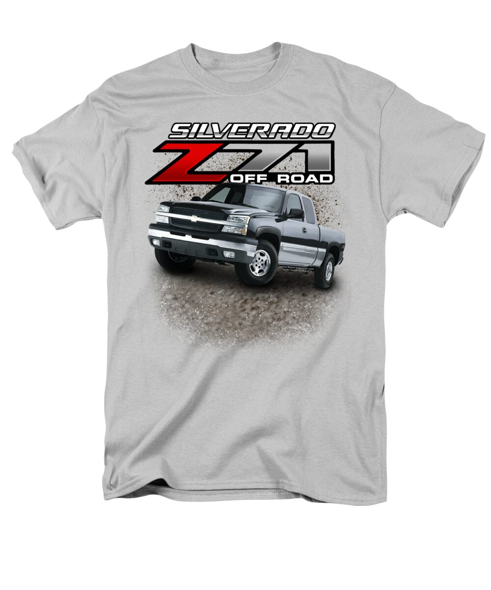  Men's T-Shirt (Regular Fit) featuring the digital art Chevrolet - Z71 by Brand A