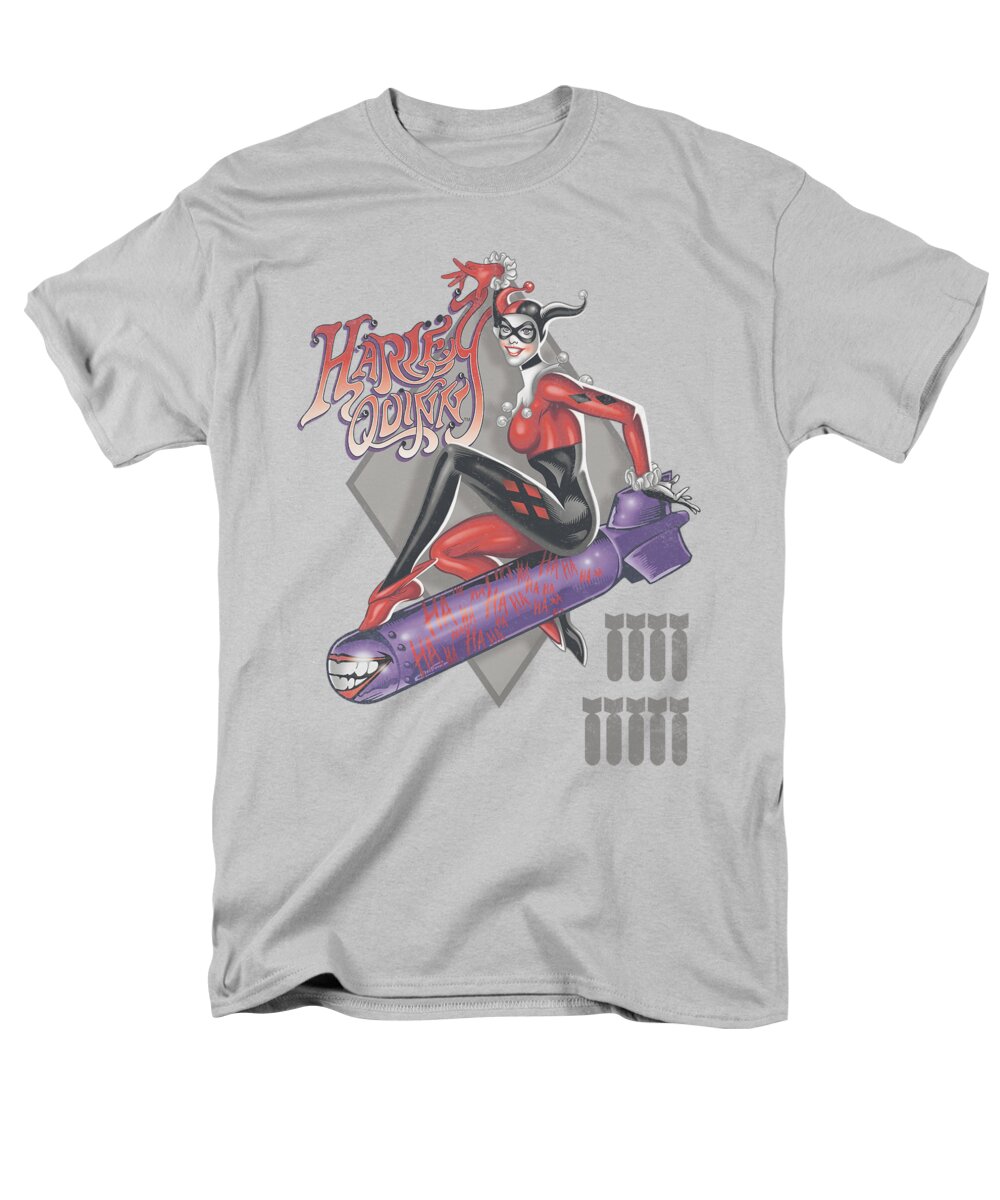 Dc Comics Men's T-Shirt (Regular Fit) featuring the digital art Dc - Harleys The Bomb by Brand A