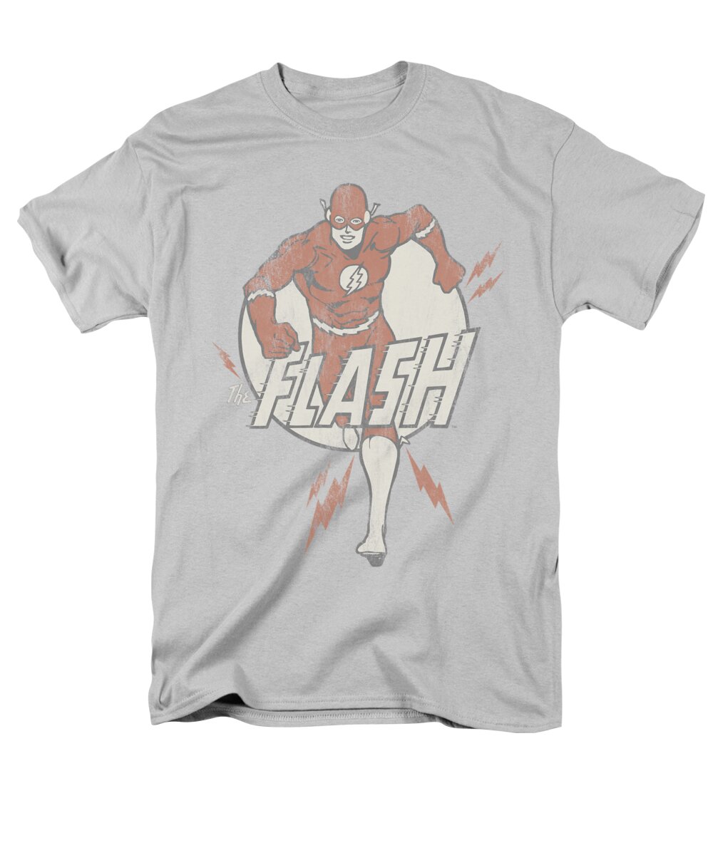 Dc Comics Men's T-Shirt (Regular Fit) featuring the digital art Dc - Lightning Fast by Brand A