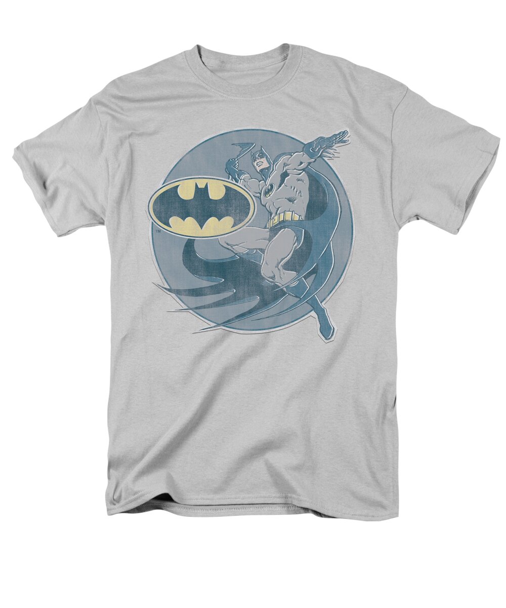 Dc Comics Men's T-Shirt (Regular Fit) featuring the digital art Dco - Retro Batman Iron On by Brand A