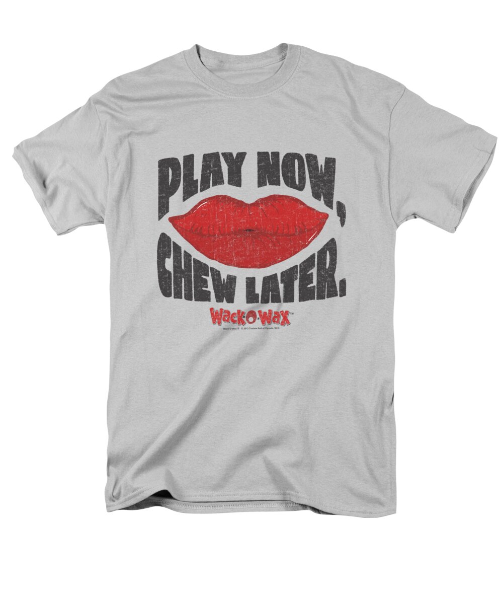 Dubble Bubble Men's T-Shirt (Regular Fit) featuring the digital art Dubble Bubble - Play Chew by Brand A