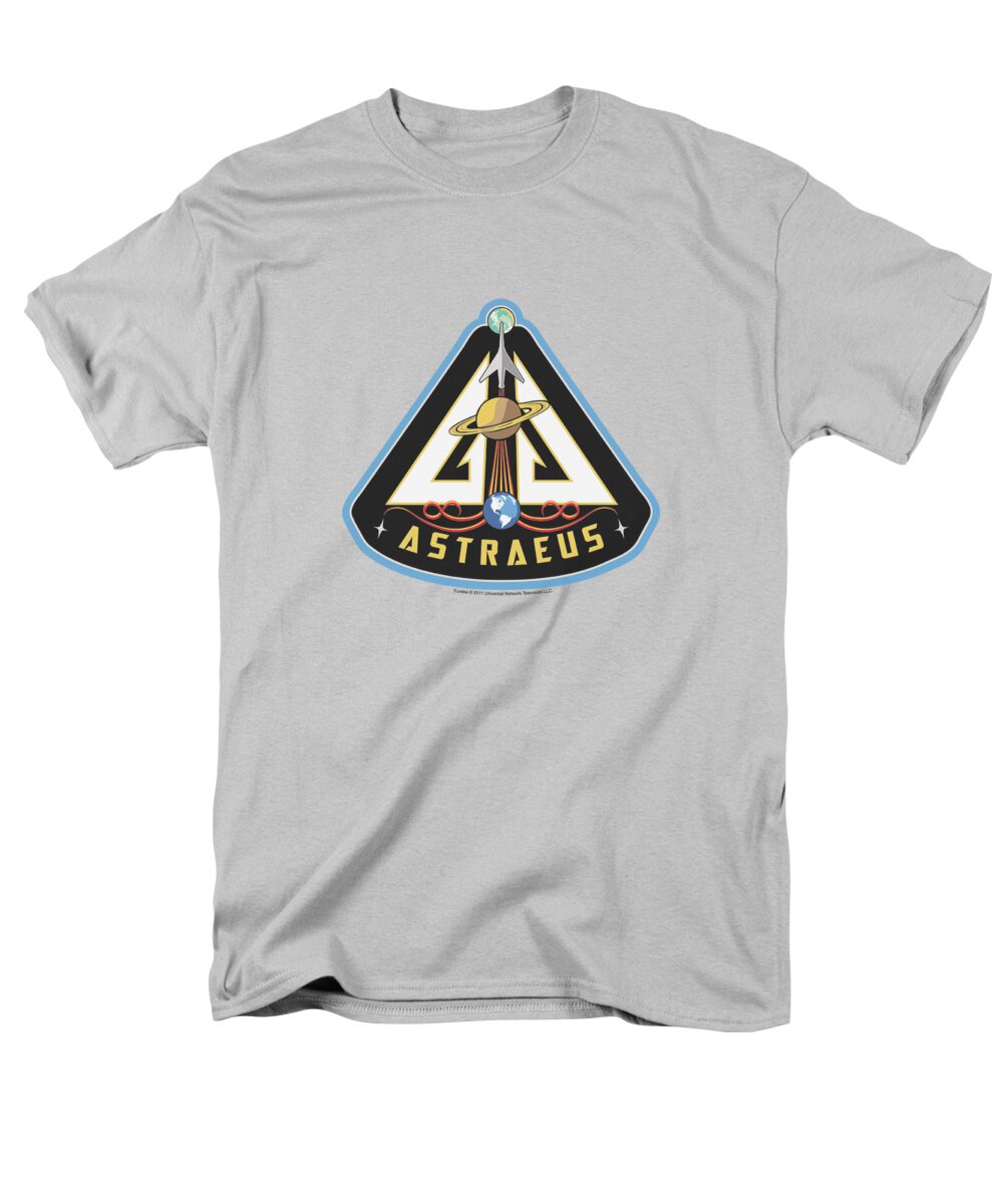 Eureka Men's T-Shirt (Regular Fit) featuring the digital art Eureka - Astraeus Mission Patch by Brand A