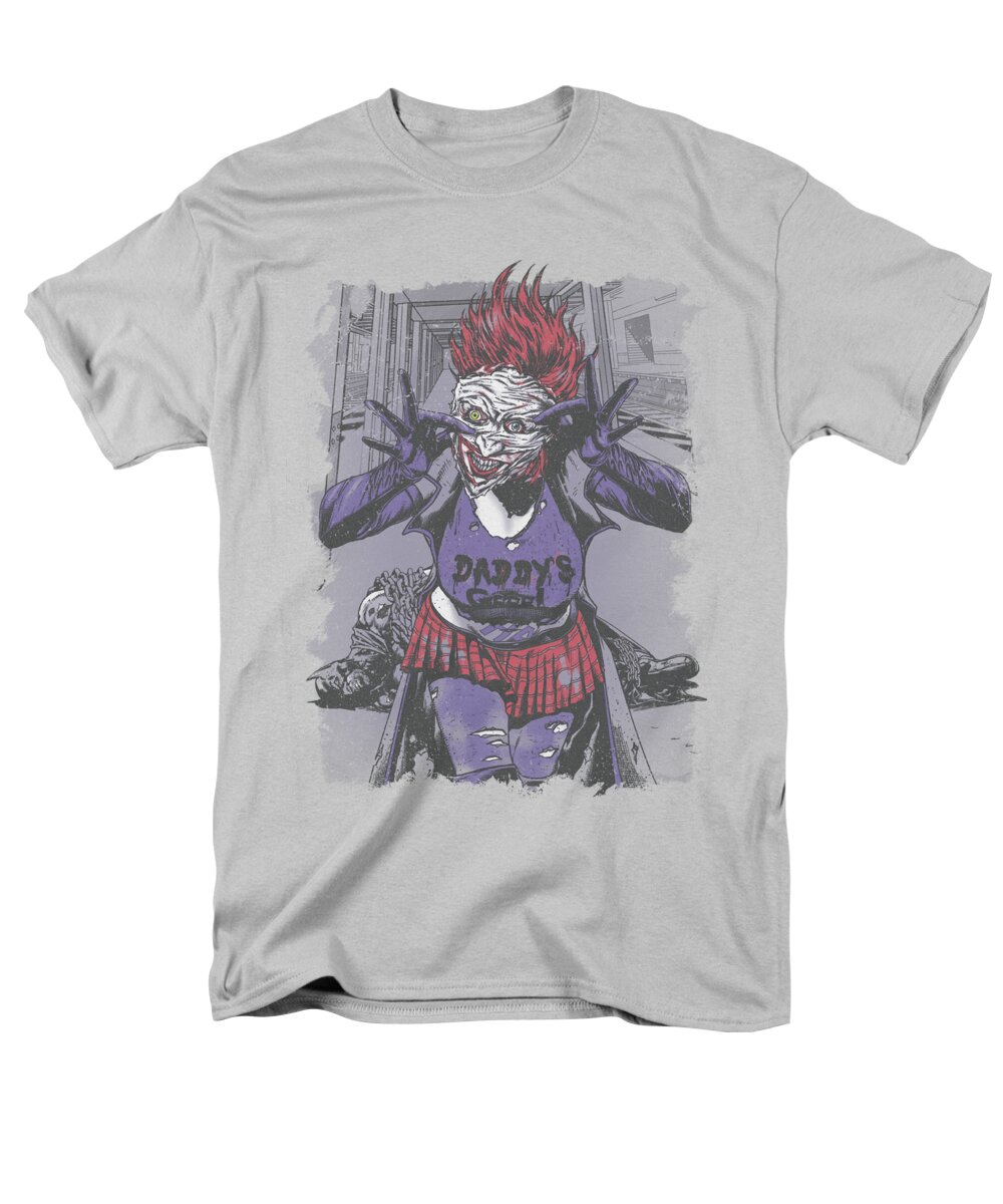 Justice League Of America Men's T-Shirt (Regular Fit) featuring the digital art Jla - Jokers Daughter by Brand A