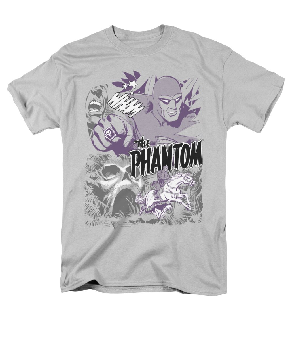  Men's T-Shirt (Regular Fit) featuring the digital art Phantom - Ghostly Collage by Brand A