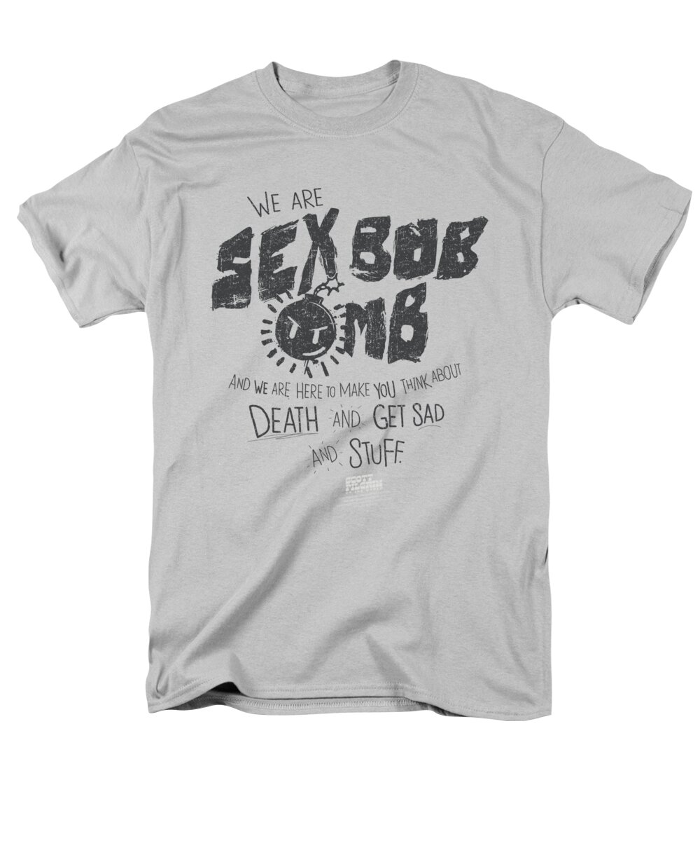 Scott Pilgrim Men's T-Shirt (Regular Fit) featuring the digital art Scott Pilgrim - And Stuff by Brand A
