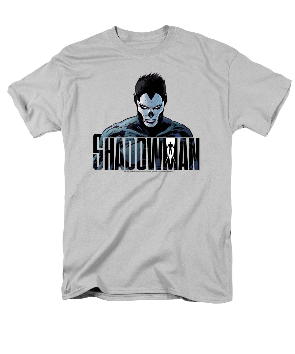  Men's T-Shirt (Regular Fit) featuring the digital art Shadowman - Shadow Stare by Brand A