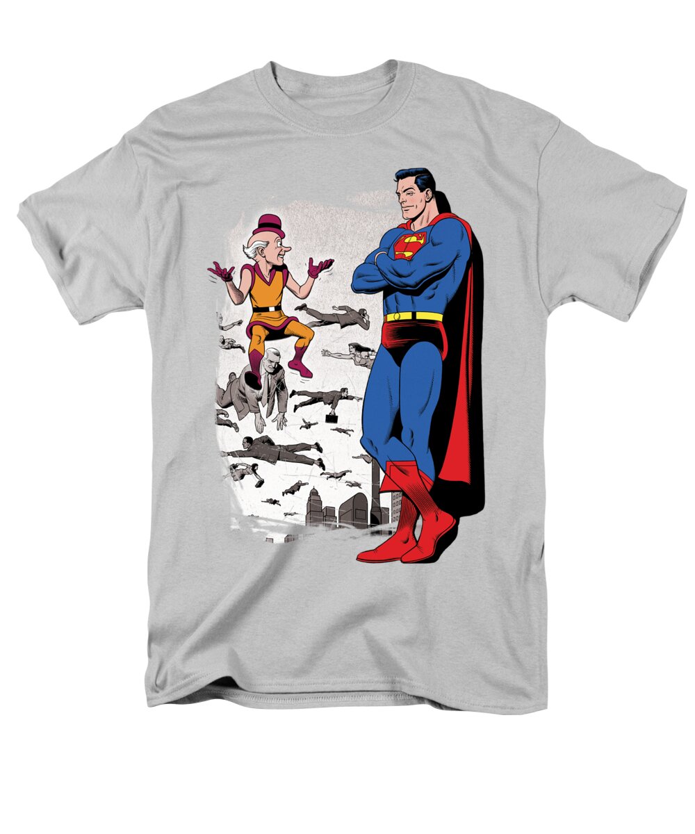  Men's T-Shirt (Regular Fit) featuring the digital art Superman - Disbelief by Brand A