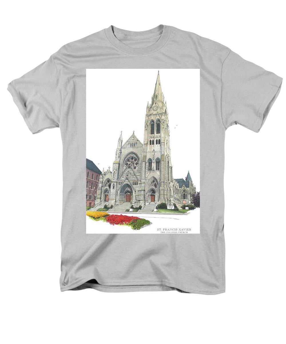 Saint Louis University St. Francis Xavier College Church T-Shirt