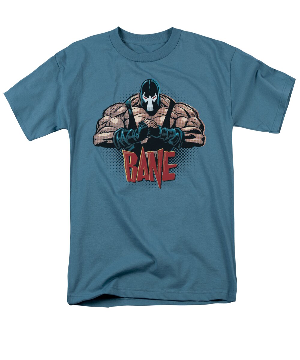 Batman Men's T-Shirt (Regular Fit) featuring the digital art Batman - Bane Pump You Up by Brand A