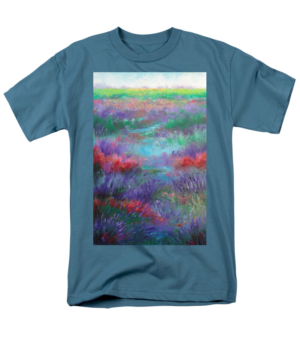 Ukulele Men's T-Shirt (Regular Fit) featuring the painting Uke Dreams by Shannon Grissom