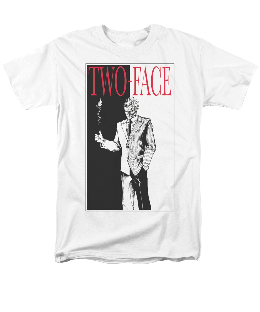  Men's T-Shirt (Regular Fit) featuring the digital art Batman - Two Face by Brand A
