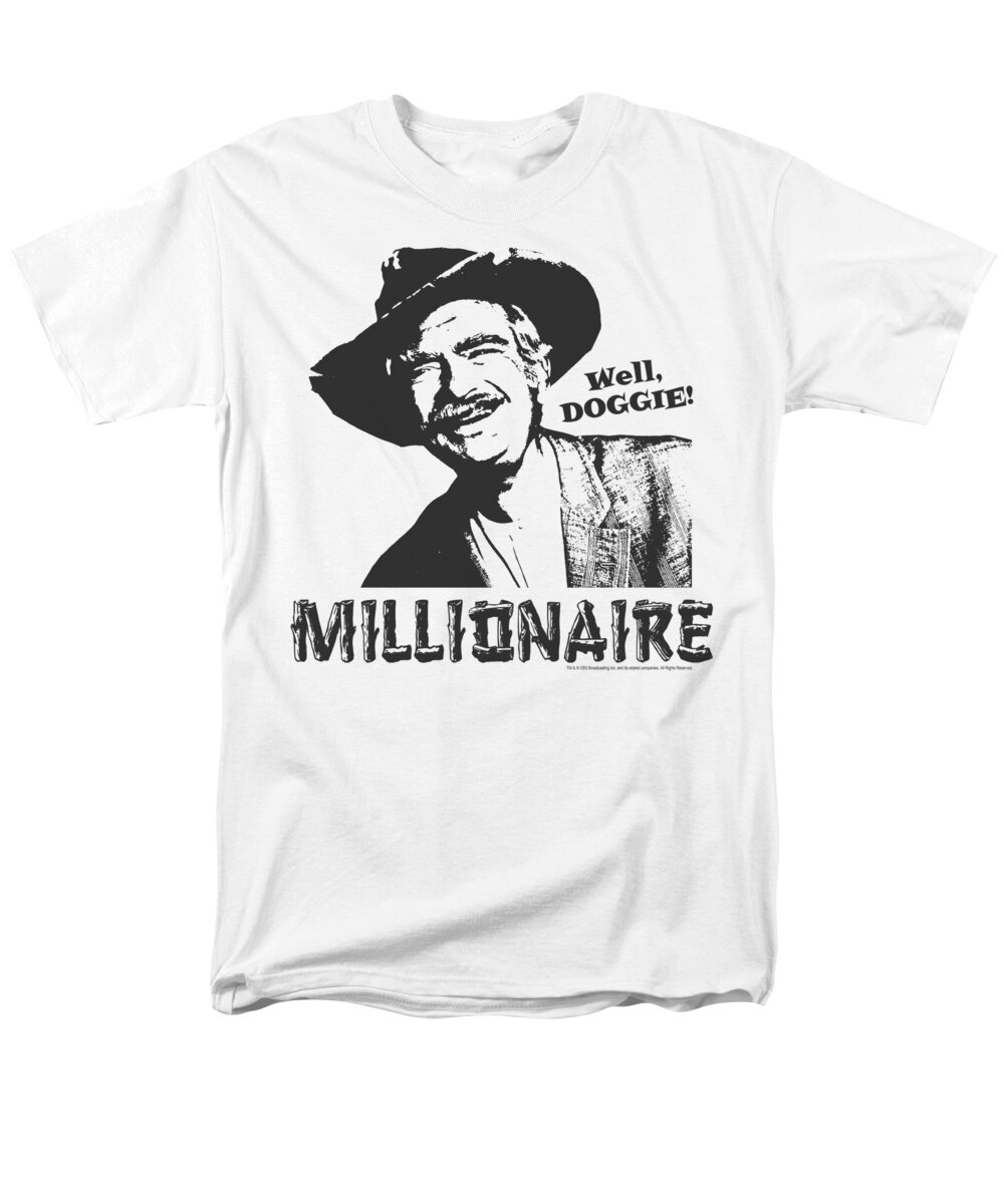 Beverly Hillbillies Men's T-Shirt (Regular Fit) featuring the digital art Beverly Hillbillies - Millionaire by Brand A