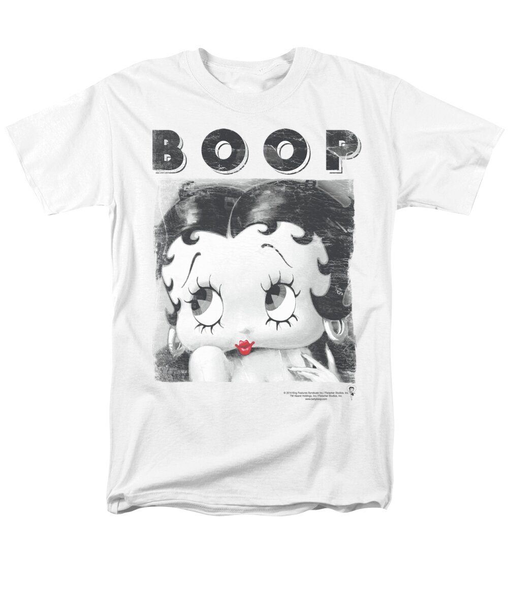 Betty Boop Men's T-Shirt (Regular Fit) featuring the digital art Boop - Not Fade Away by Brand A