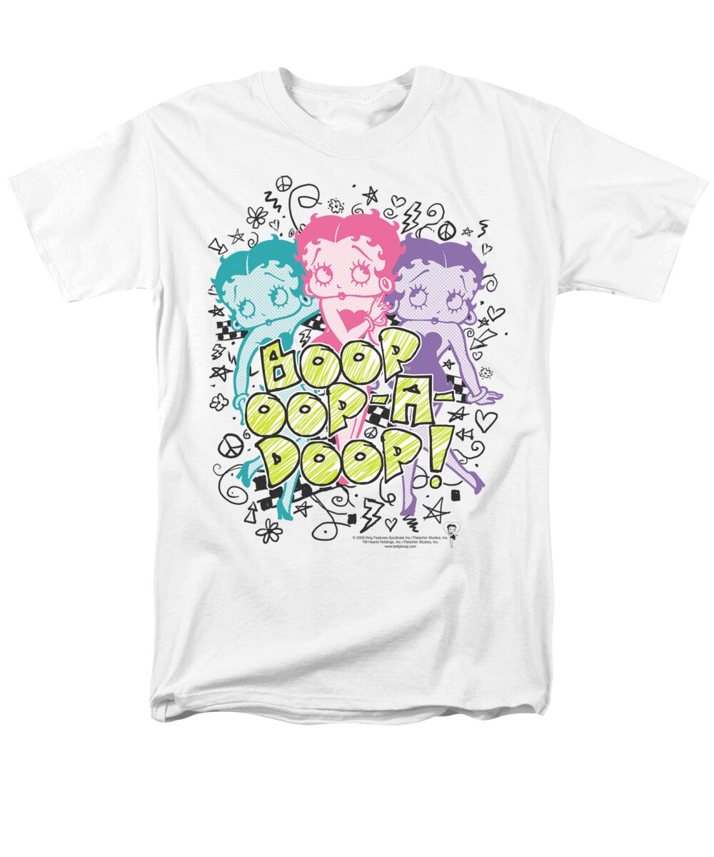 Betty Boop Men's T-Shirt (Regular Fit) featuring the digital art Boop - Sketch by Brand A