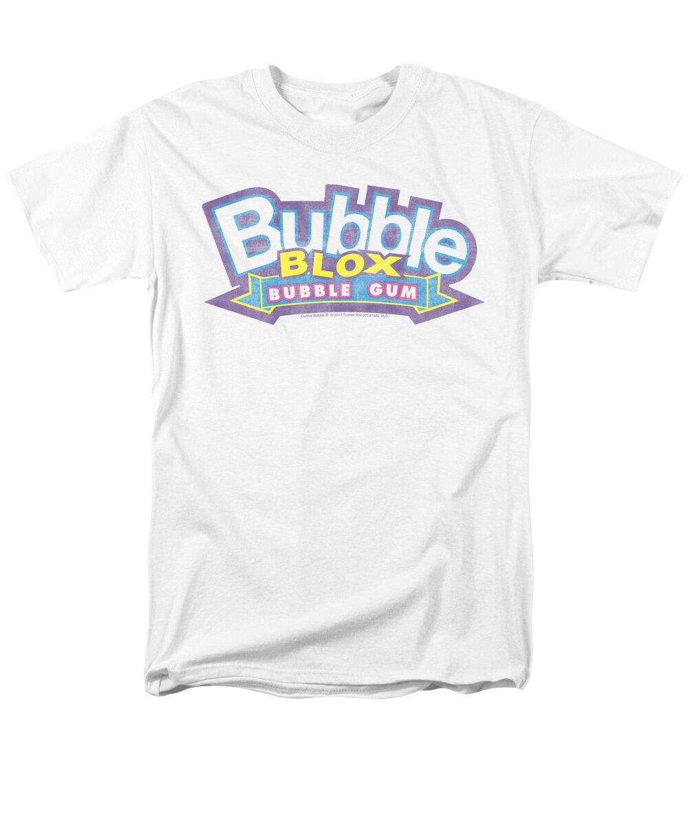 Dubble Bubble Men's T-Shirt (Regular Fit) featuring the digital art Dubble Bubble - Bubble Blox by Brand A
