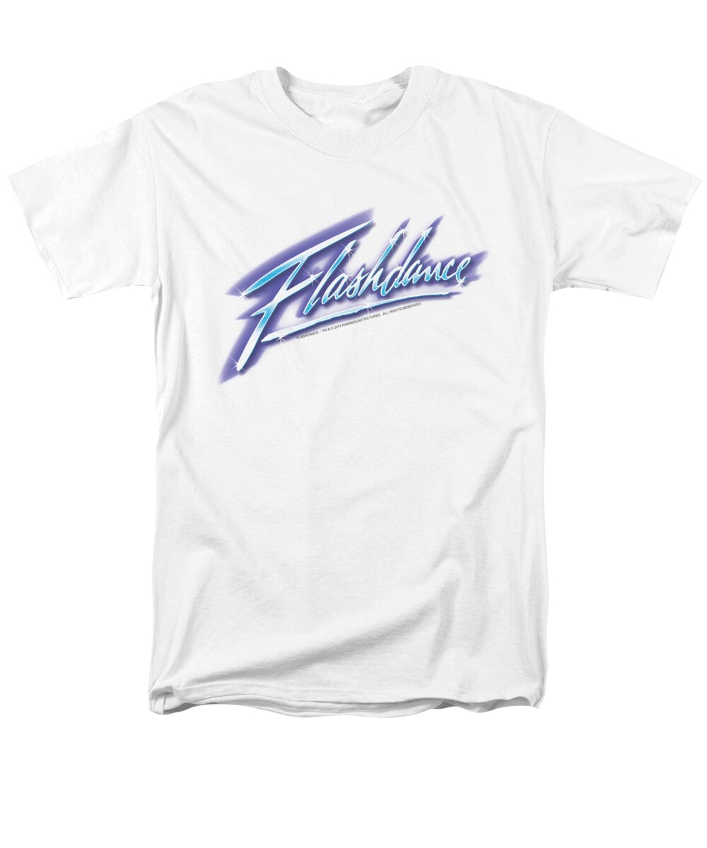  Men's T-Shirt (Regular Fit) featuring the digital art Flashdance - Logo by Brand A